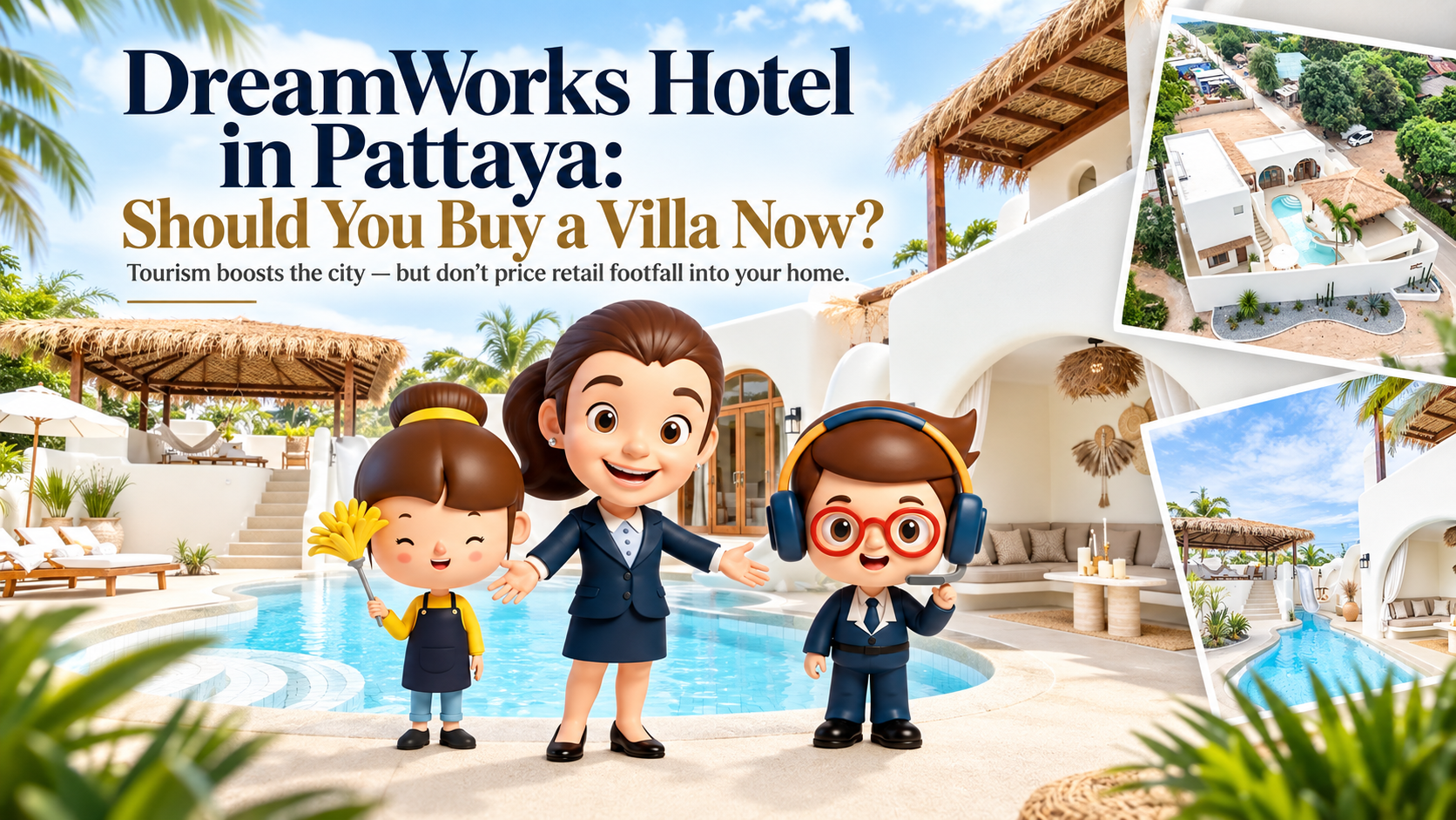Bangkok's River-to-Sea Tourism Push Reaches Pattaya. What Should Families Check Before Buying a Pool Villa?  BigHousekeeper (泰国大管家) On-the-Ground Analysis｜October 5, 2026