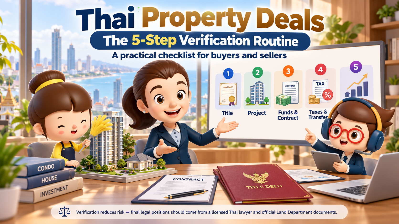 How to Buy or Sell Property in Thailand Safely: A 5-Step Verification Standard | BigHousekeeper