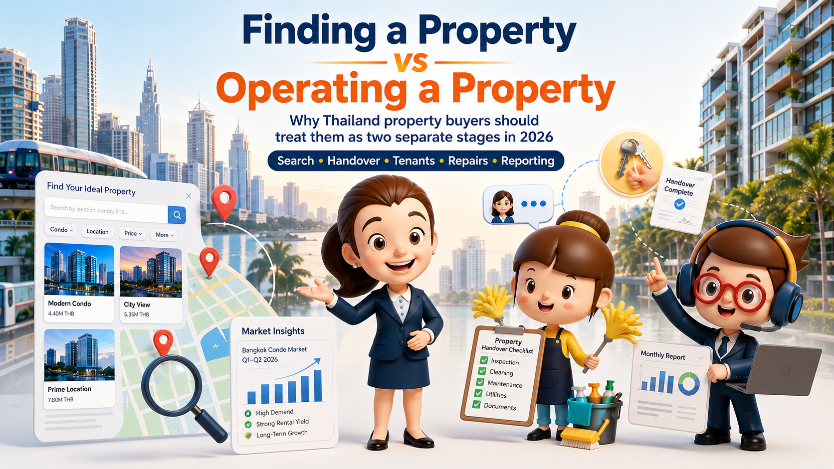 Property Platforms Help You Find a Home. BigHousekeeper Helps You Manage It After Purchase.