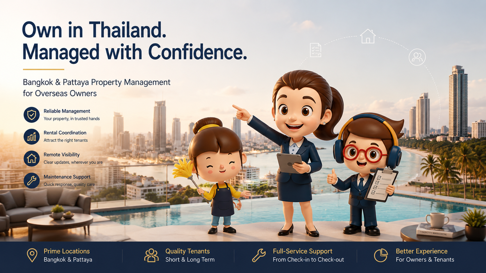 Thailand Visitor Demand Is Changing: What Bangkok and Pattaya Property Owners Should Watch BigHousekeeper (泰国大管家) On-the-Ground Analysis|2026-07-03