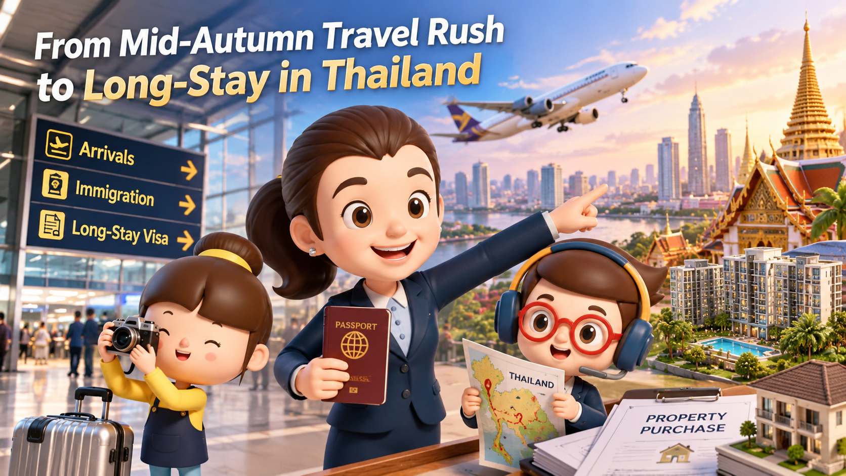Thailand's Mid-Autumn Tourism Push and Suvarnabhumi's Record Traffic — What the "LSV" Long-Stay Route Actually Requires
